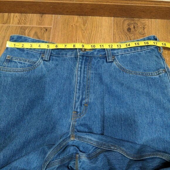 Duluth Trading Co Men's Relaxed Jeans - Blue - Picture 10 of 12